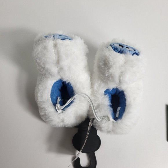 Rudolph Red Nosed Reindeer Slippers Abominable Snowman Sz 1 Christmas Toddler - Picture 6 of 16